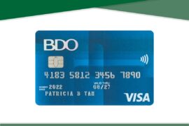 BDO Visa Classic Credit Card