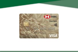 HSBC Gold Visa Cash Back Credit Card
