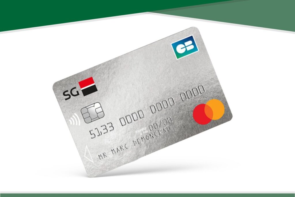 Carte CB Mastercard Société Générale
