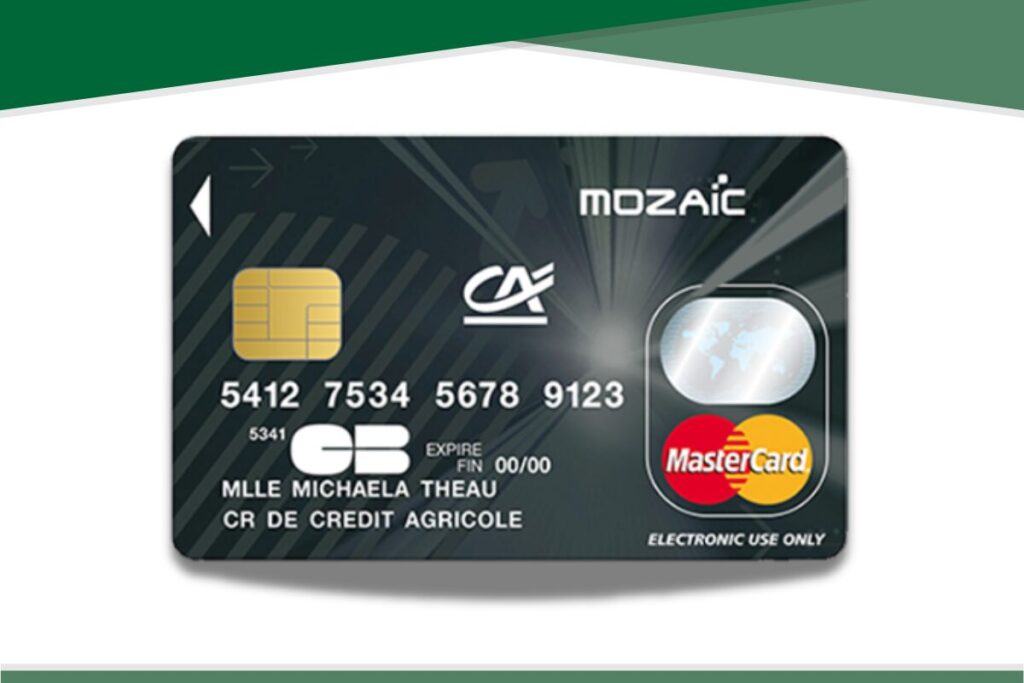 Carte Mozaïc Retrait Crédit Agricole